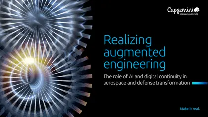 Realizing augmented engineering: The role of AI and digital continuity in aerospace and defense transformation（实现增强工程：AI与数字连续性在航空航天与国防转型中的作用）封面