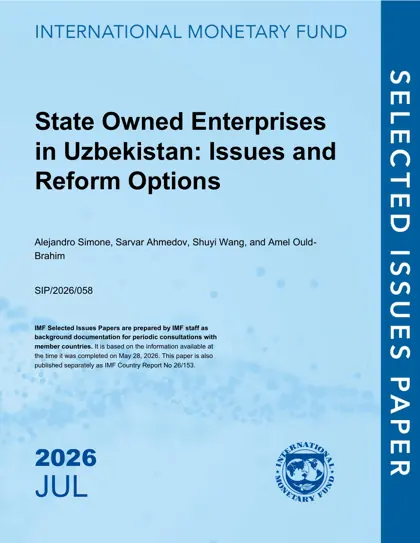 State Owned Enterprises in Uzbekistan: Issues and Reform Options封面
