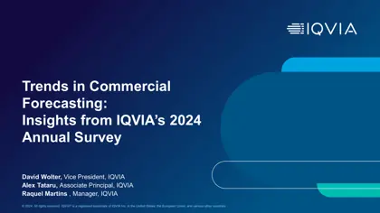 Trends in Commercial Forecasting: Insights from IQVIA’s 2024 Annual Survey封面