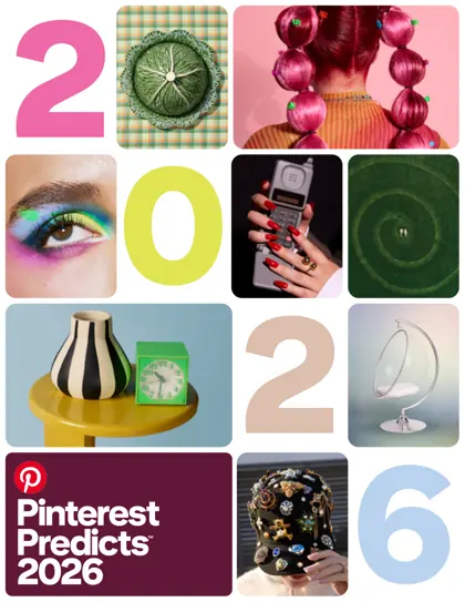Pinterest 2026 预测趋势报告封面