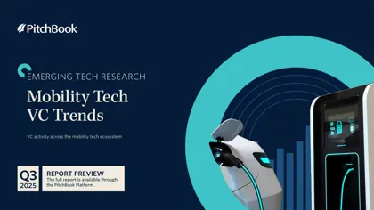 Q3 2025 Mobility Tech VC Trends封面