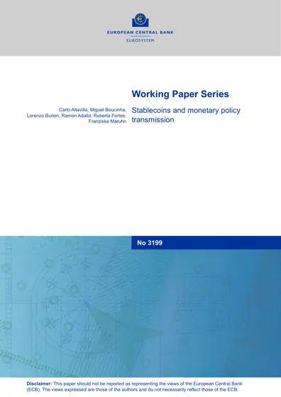 Stablecoins and monetary policy transmission封面