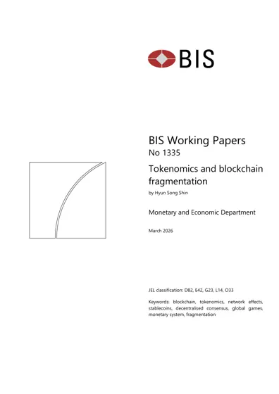 Tokenomics and blockchain fragmentation封面