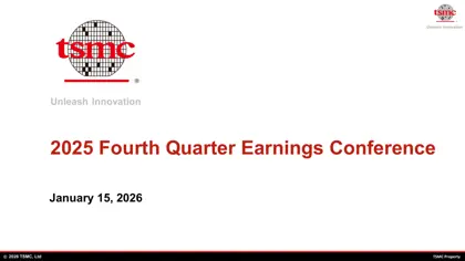 2025 Fourth Quarter Earnings Conference封面