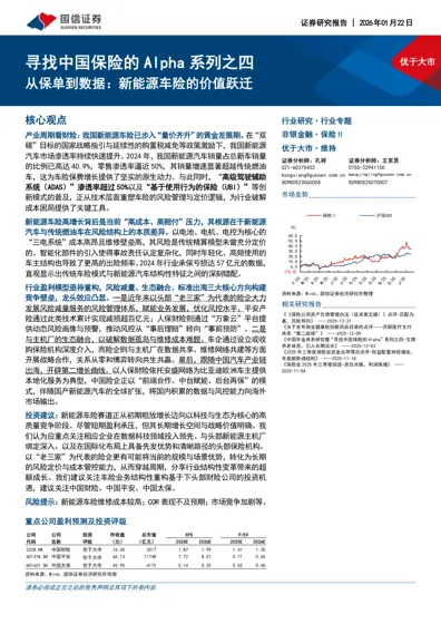 从保单到数据:新能源车险的价值跃迁封面