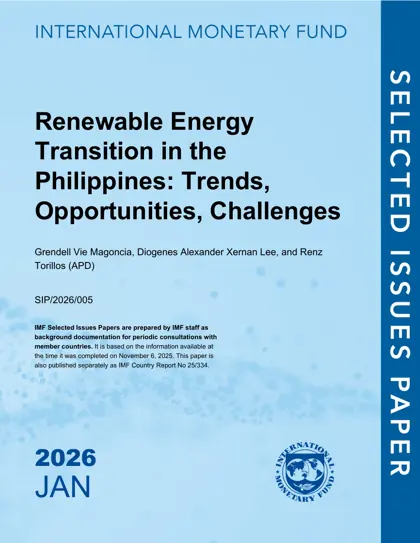 Renewable Energy Transition in the Philippines: Trends, Opportunities, Challenges封面