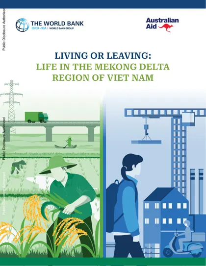 LIVING OR LEAVING: LIFE IN THE MEKONG DELTA REGION OF VIET NAM封面