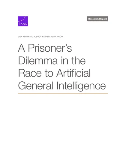 A Prisoner's Dilemma in the Race to Artificial General Intelligence封面