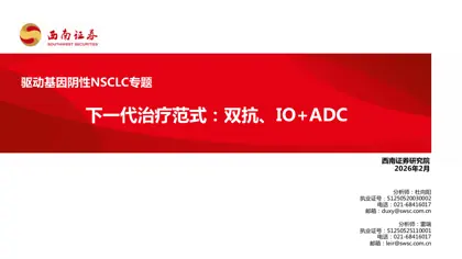 驱动基因阴性NSCLC专题 下一代治疗范式:双抗、IO+ADC封面