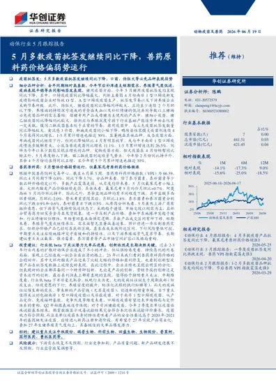动保行业5月跟踪报告封面