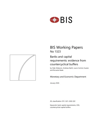 Banks and capital requirements: evidence from countercyclical buffers封面