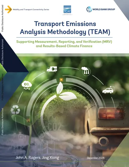 Transport Emissions Analysis Methodology (TEAM)封面