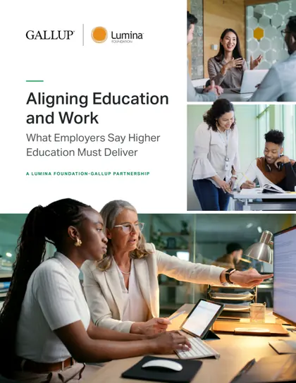 Aligning Education and Work: What Employers Say Higher Education Must Deliver封面
