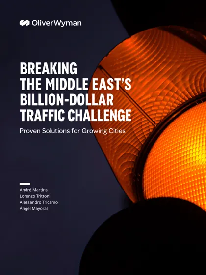 Breaking the Middle East's Billion-Dollar Traffic Challenge封面