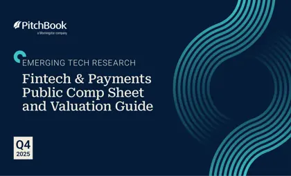 Q4 2025 Fintech & Payments Public Comp Sheet and Valuation Guide封面