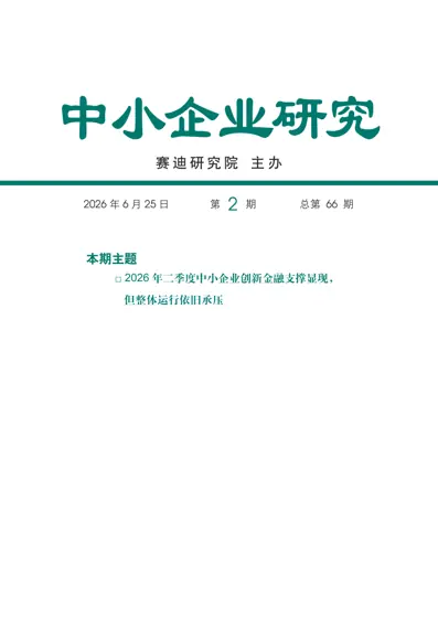 2026年二季度中小企业创新金融支撑显现，但整体运行依旧承压封面