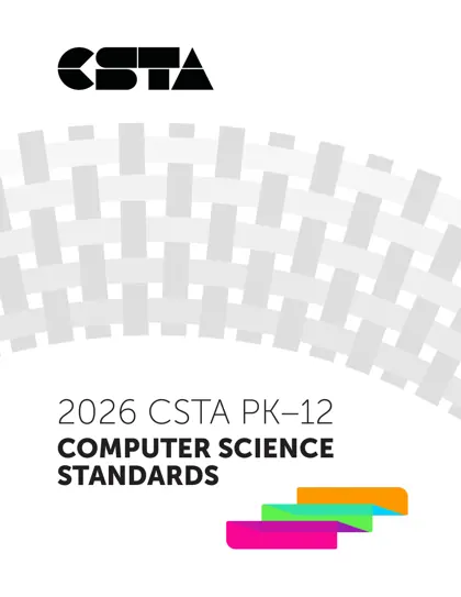 2026 CSTA PK–12 计算机科学标准封面