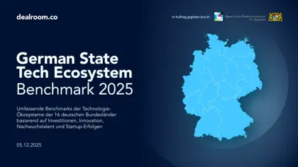 German State Tech Ecosystem Benchmark(德国州科技生态系统基准)封面