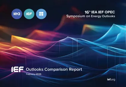 IEF Outlooks Comparison Report 2026封面