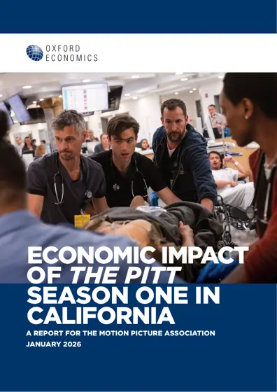 Economic Impact of The Pitt Season One in California封面