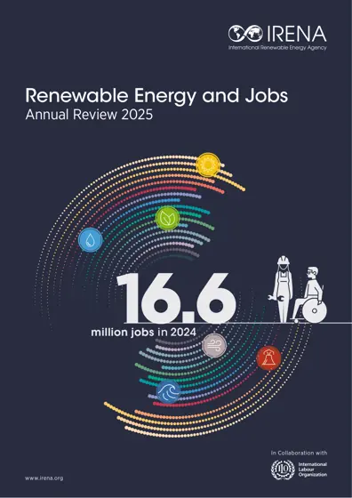 Renewable Energy and Jobs: Annual Review 2025封面
