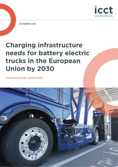 Charging infrastructure needs for battery electric trucks in the European Union by 2030封面