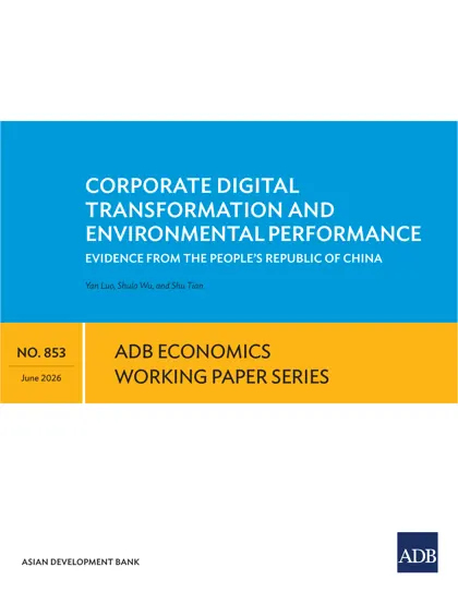 Corporate Digital Transformation and Environmental Performance: Evidence from the People’s Republic of China封面
