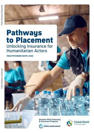 Pathways to Placement: Unlocking Insurance for Humanitarian Actors封面