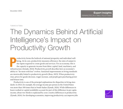 The Dynamics Behind Artificial Intelligence’s Impact on Productivity Growth封面