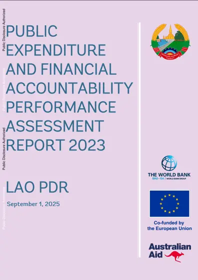 Lao PDR Public Expenditure and Financial Accountability Performance Assessment Report 2023封面