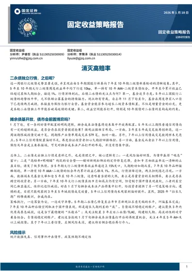 二永债独立行情，之后呢？封面