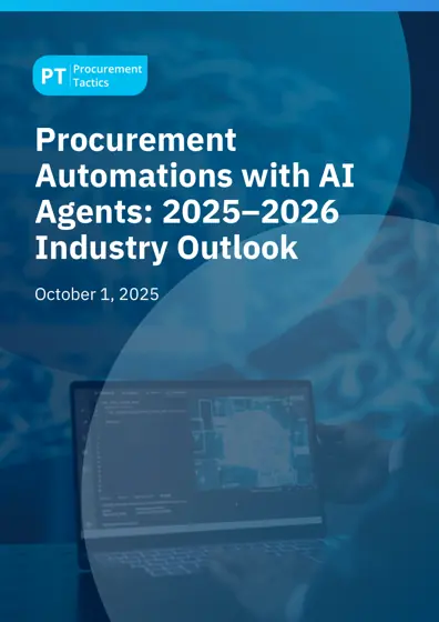 Procurement Automations with AI Agents: 2025–2026 Industry Outlook封面