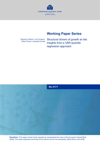 Structural drivers of growth at risk: insights from a VAR-quantile regression approach封面