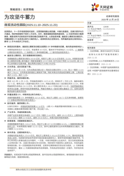 为攻坚牛蓄力：微观流动性跟踪(2025.11.10-2025.11.23)封面