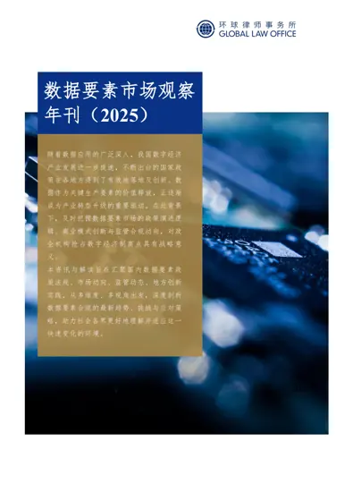 数据要素市场观察年刊（2025）封面