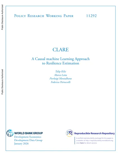 CLARE: A Causal machine Learning Approach to Resilience Estimation封面