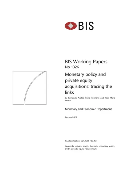 Monetary policy and private equity acquisitions: tracing the links封面