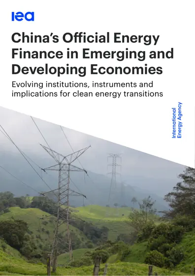 China's Official Energy Finance in Emerging and Developing Economies: Evolving institutions, instruments and implications for clean energy transitions封面
