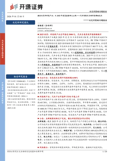 掘金北交所科技产业:从2025年度复盘看两大主线——汽车智能化与硬科技稀缺龙头封面