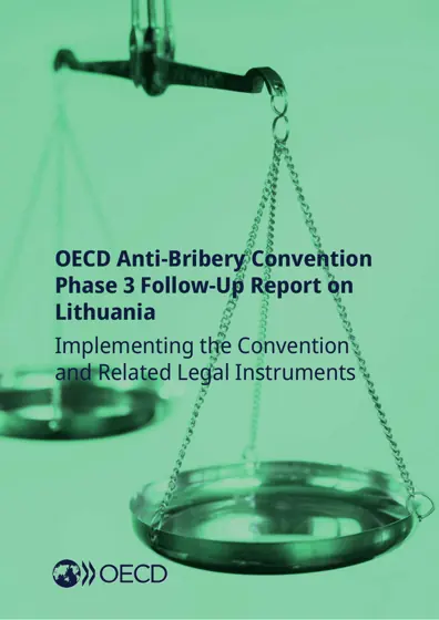 OECD Anti-Bribery Convention Phase 3 Follow-Up Report on Lithuania封面