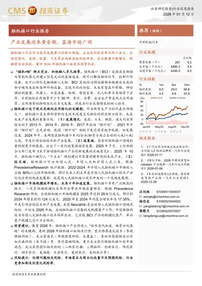 脑机接口行业报告封面