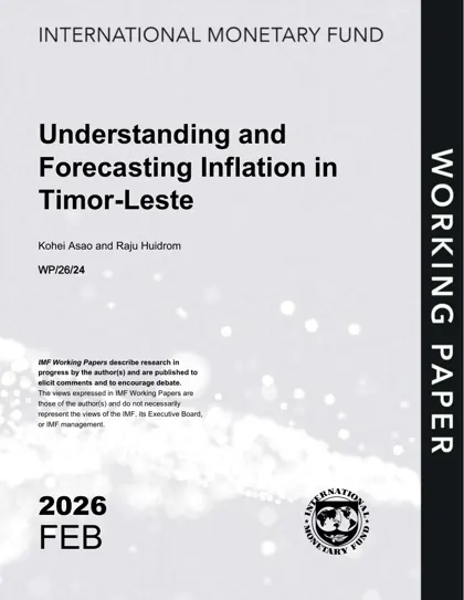 Understanding and Forecasting Inflation in Timor-Leste封面