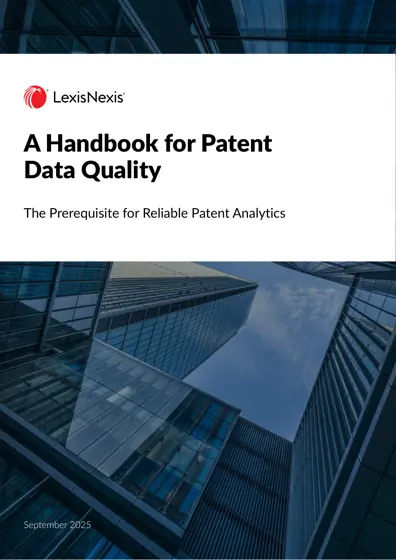A Handbook for Patent Data Quality封面