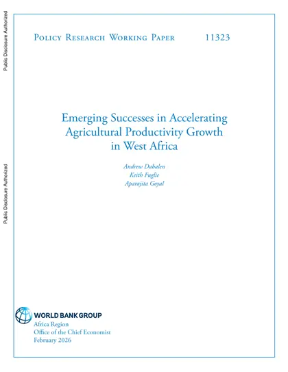 Emerging Successes in Accelerating Agricultural Productivity Growth in West Africa封面