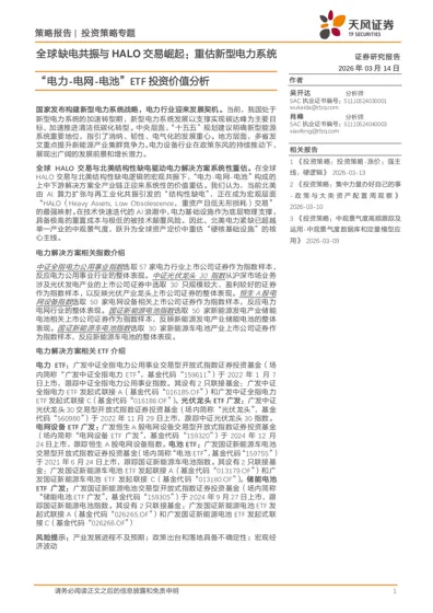 全球缺电共振与HALO交易崛起：重估新型电力系统封面