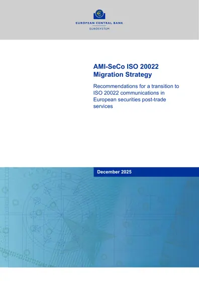 AMI-SeCo ISO 20022 Migration Strategy封面
