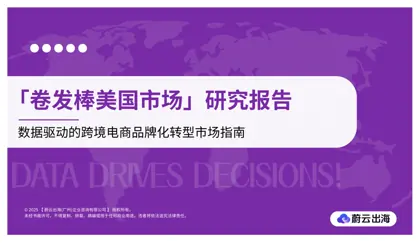 亚马逊市场趋势与品牌竞争分析报告封面