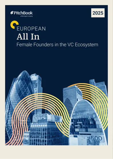 2025 EUROPEAN ALL IN: FEMALE FOUNDERS IN THE VC ECOSYSTEM封面