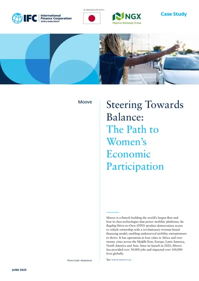Steering Towards Balance: The Path to Women's Economic Participation封面