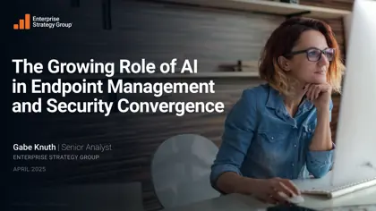The Growing Role of AI in Endpoint Management and Security Convergence封面